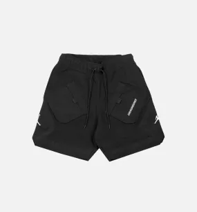 23 Engineered Fleece Shorts Mens Shorts - Black/White