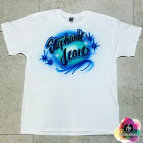 Airbrush Halo Shirt Design