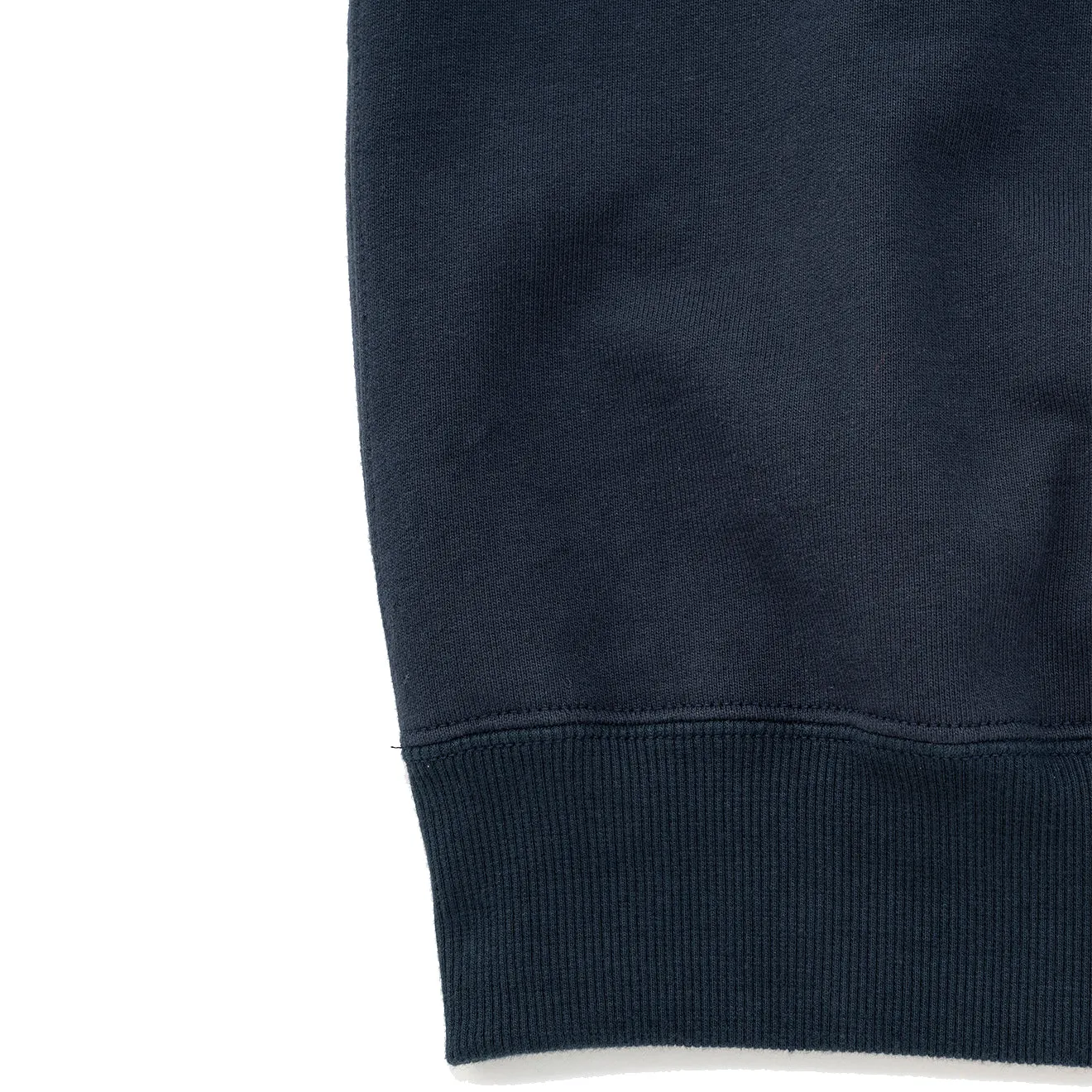 And Wander x Maison Kitsune Cotton Sweatshirt Navy