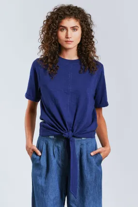 ANISA - Organic Cotton Top Navy