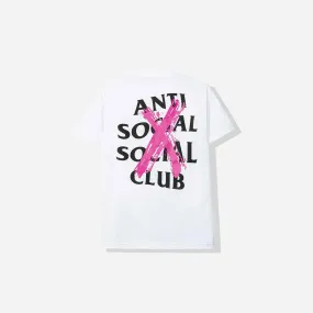 ANTI SOCIAL SOCIAL CLUB CANCELLED T-SHIRT WHITE