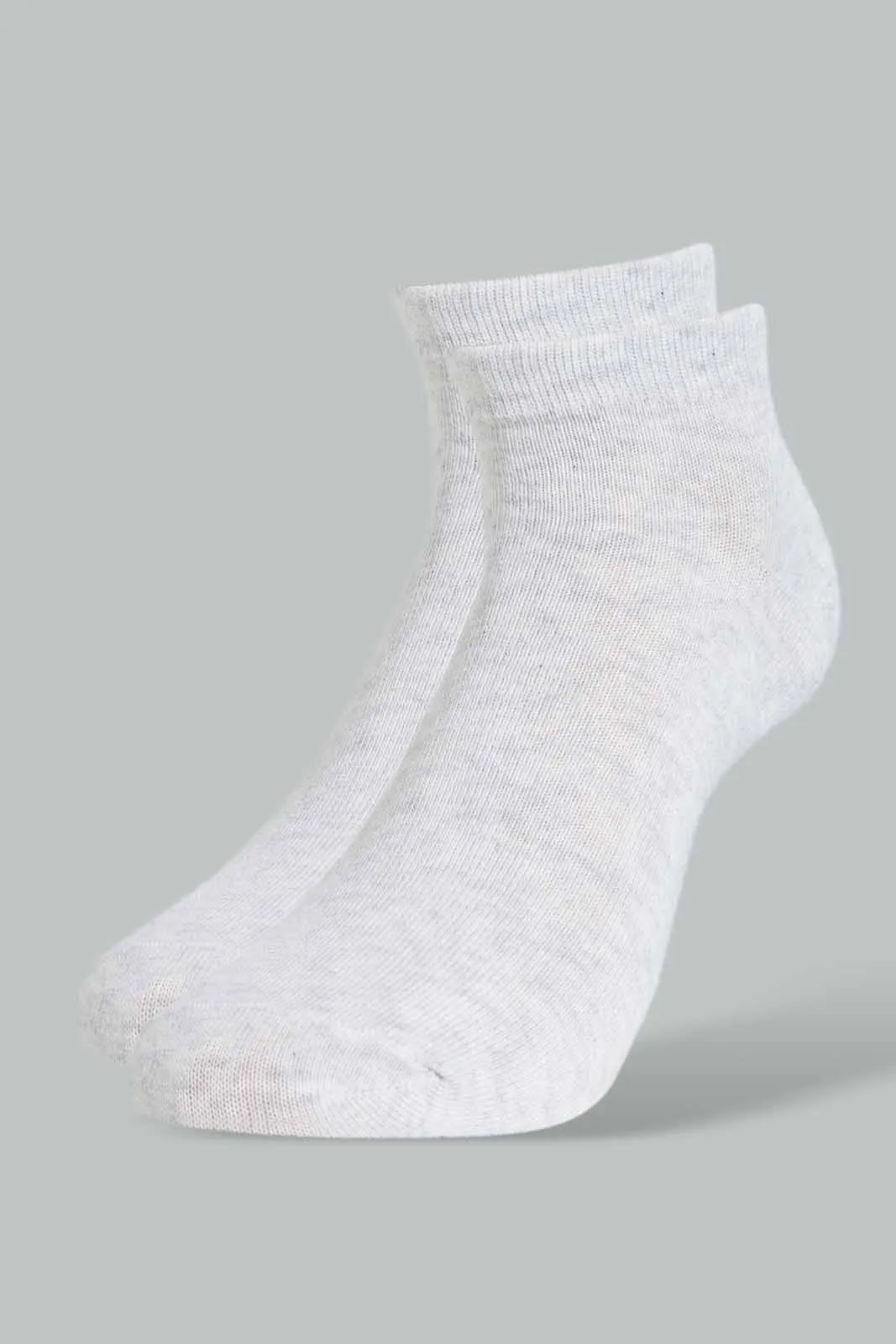 Assorted Plain Ankle Sock Set For Women (3 Pairs)