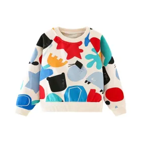 Baby Boy Animal Tiger Spring 2-7T Long Sweaters