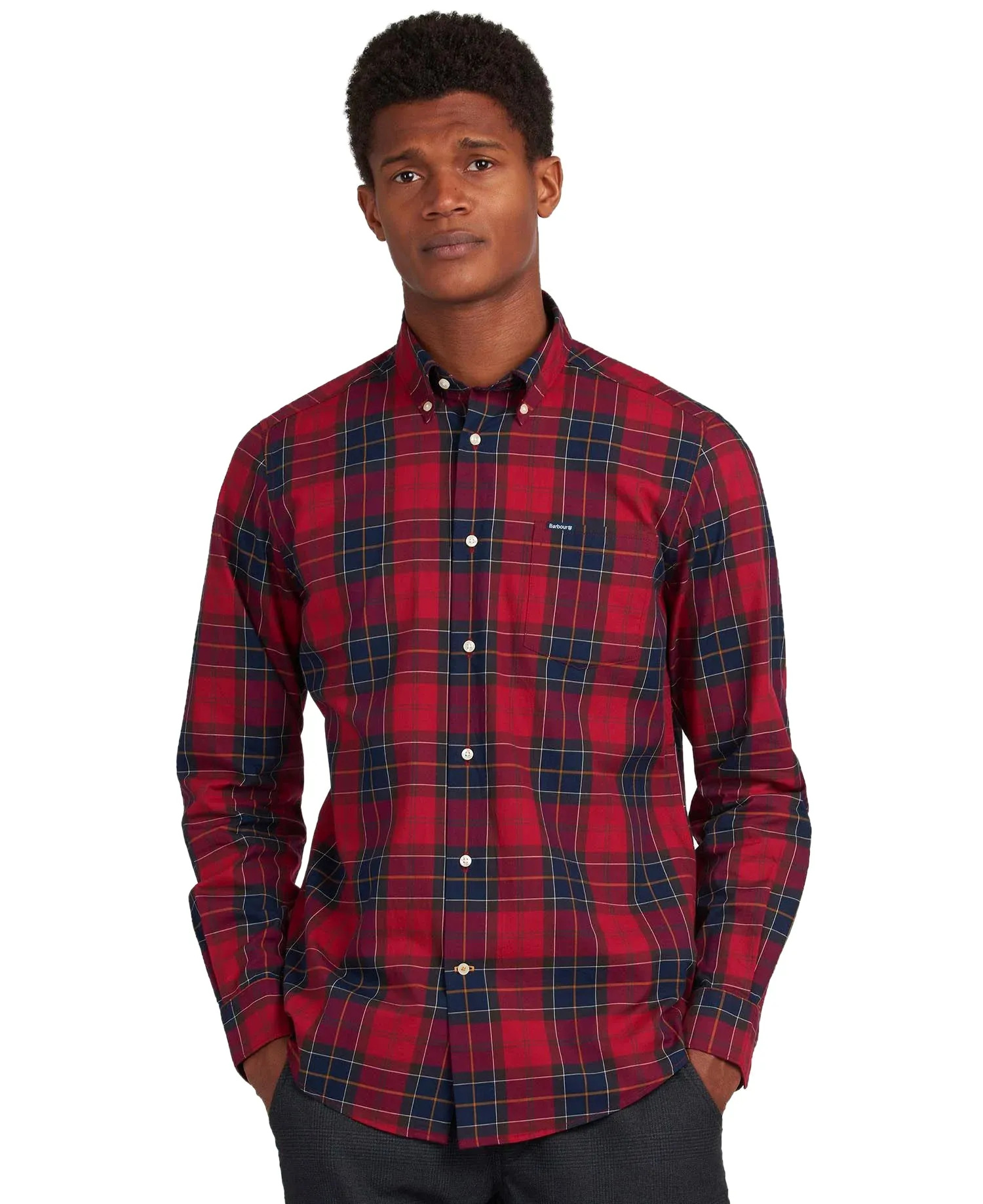 Barbour Men's Wetherham Tartan Check Shirt - Long Sleeved