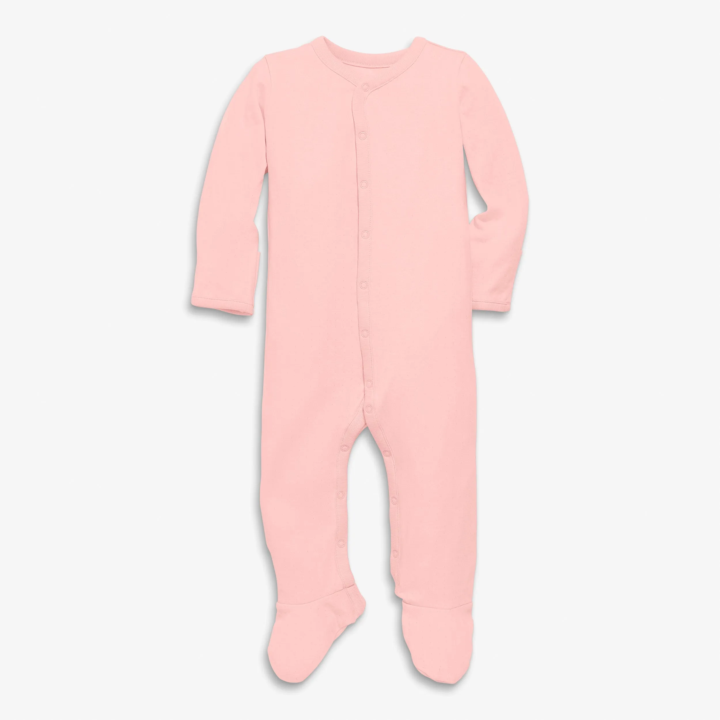 Clearance baby pointelle snap footie