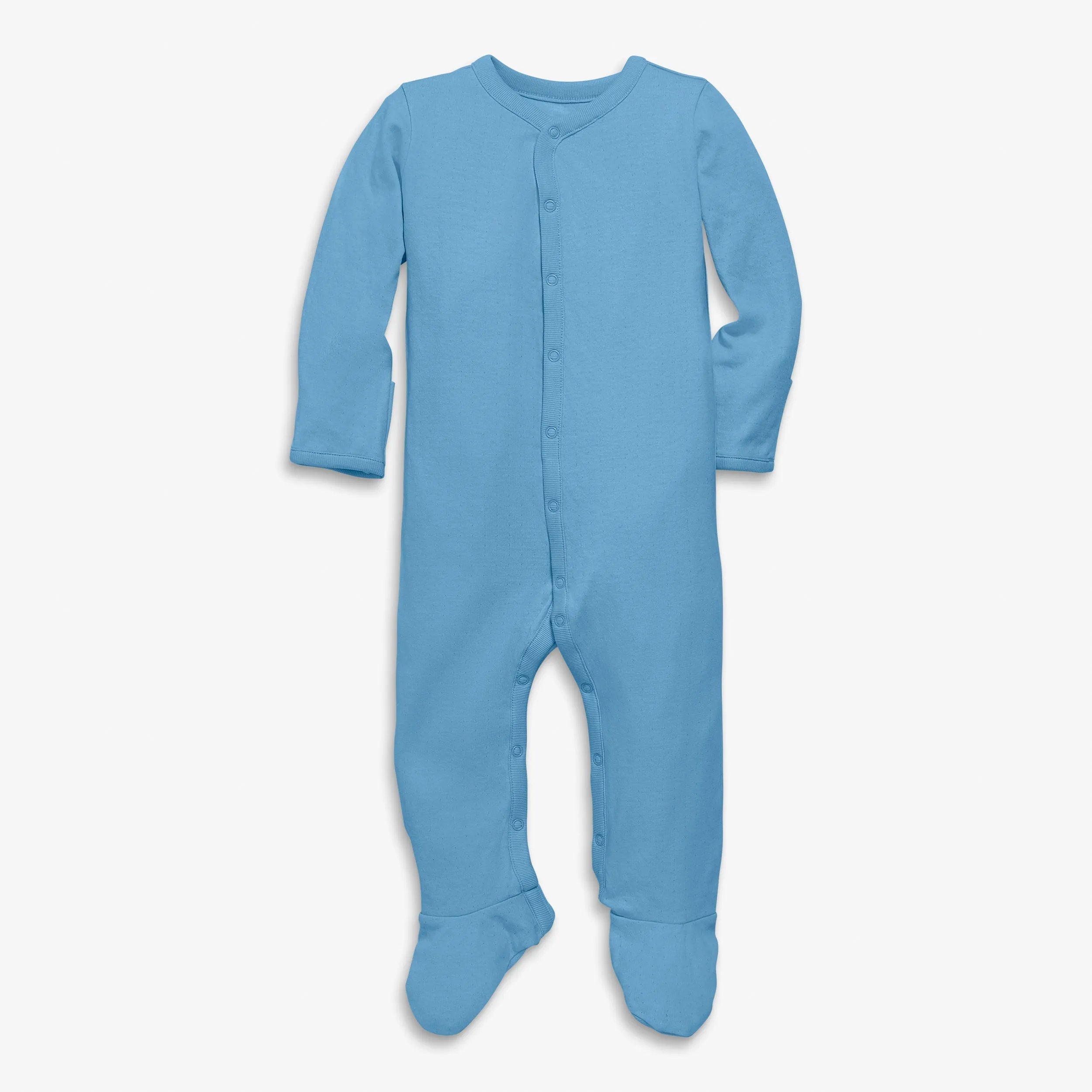 Clearance baby pointelle snap footie