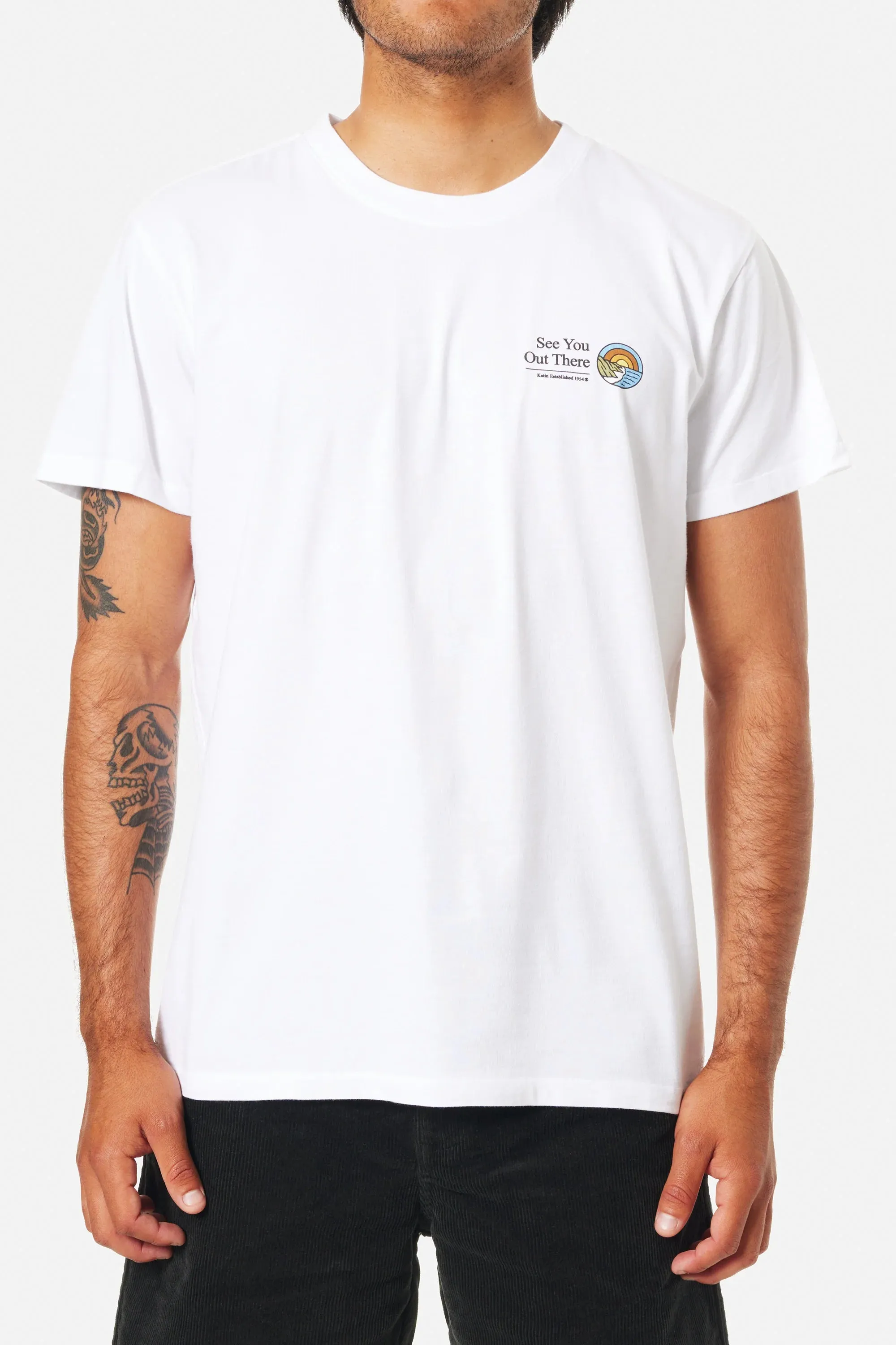 COASTAL TEE - White