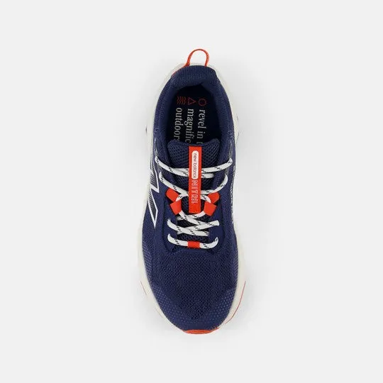 DynaSoft Nitrel v6 Lace Trail Shoe - NB Navy with Neo Flame and Sea Salt