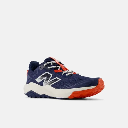 DynaSoft Nitrel v6 Lace Trail Shoe - NB Navy with Neo Flame and Sea Salt