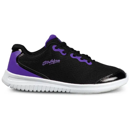 KR Strikeforce Glitz Black/Purple Women's Bowling Shoes