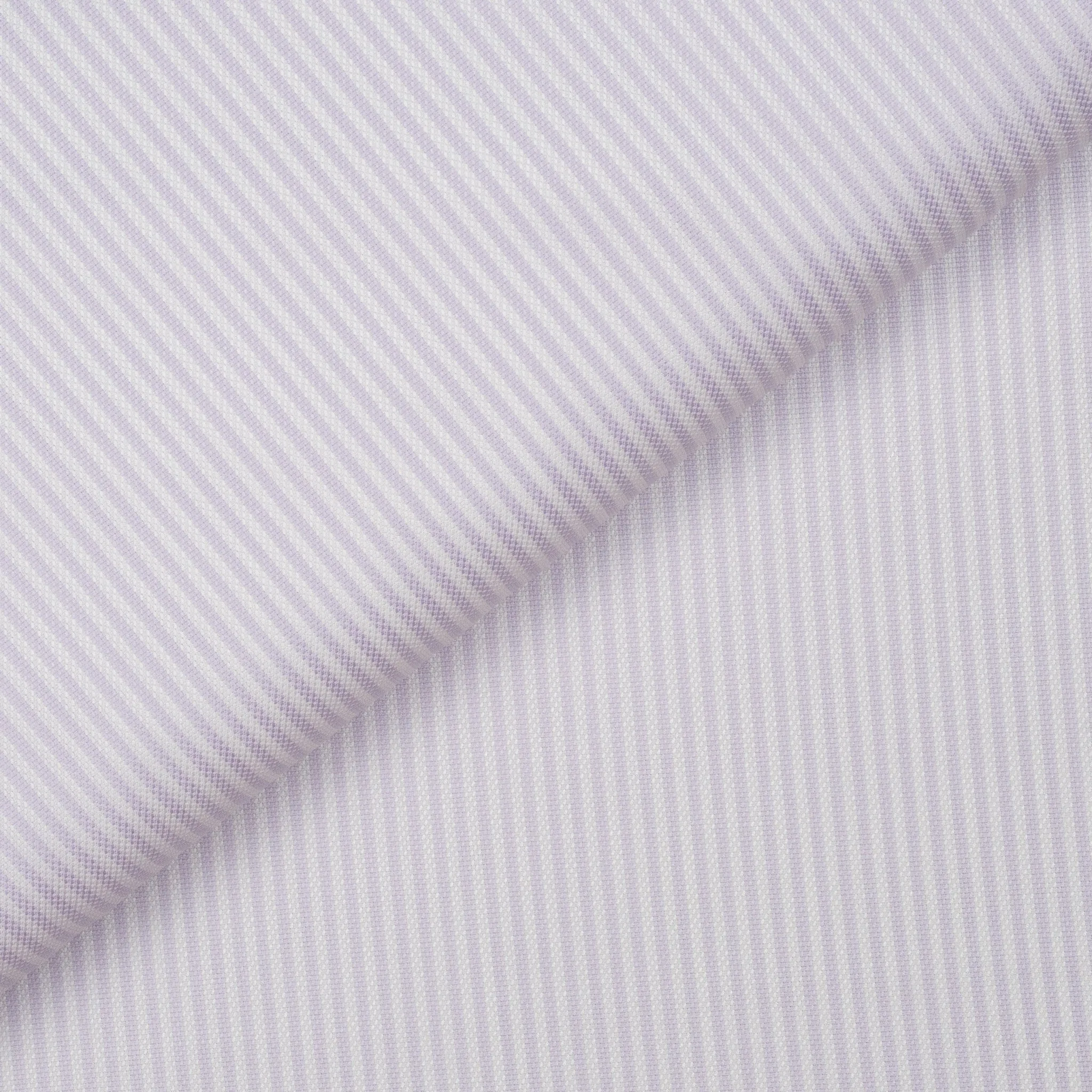 Oxford 120 Light Violet Stripes Stripes Cotton Shirt