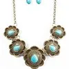 Paparazzi Accessories  - Too Many Chiefs Brass Necklace