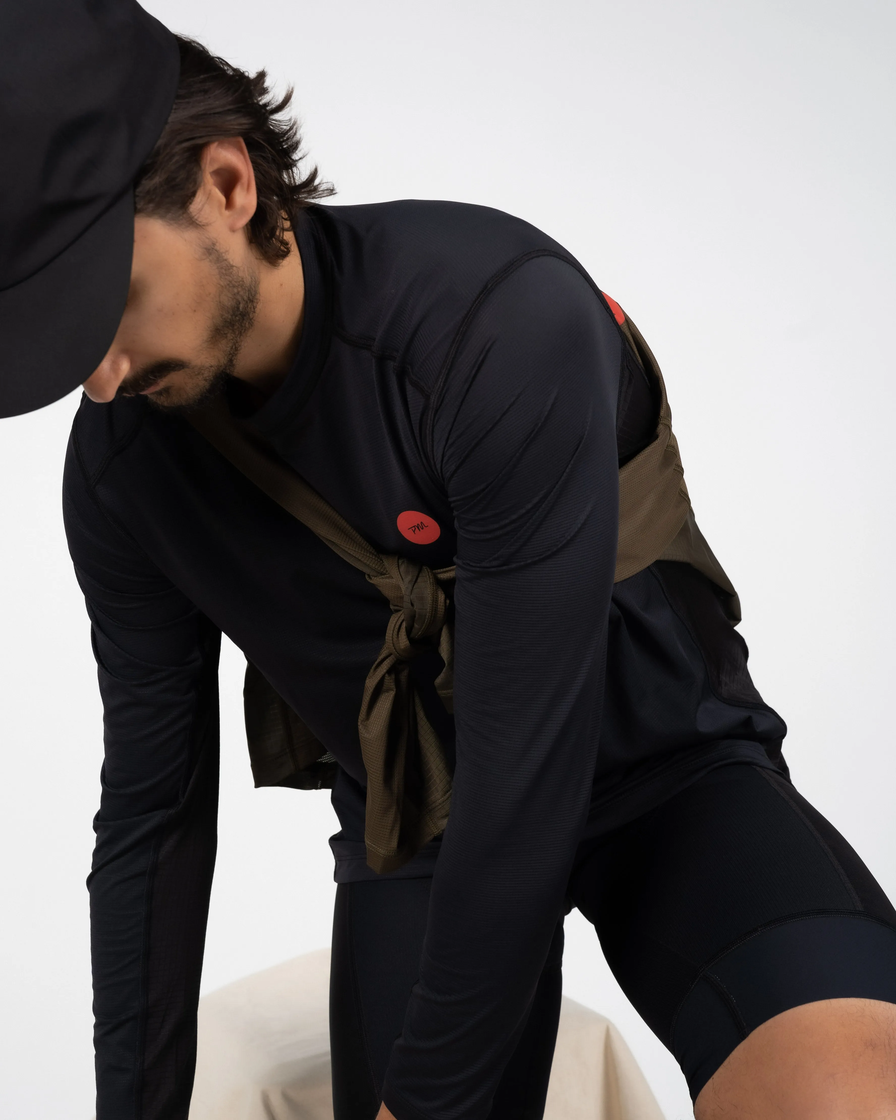 Pro Nomadic Long Sleeve Tech Tee - Black