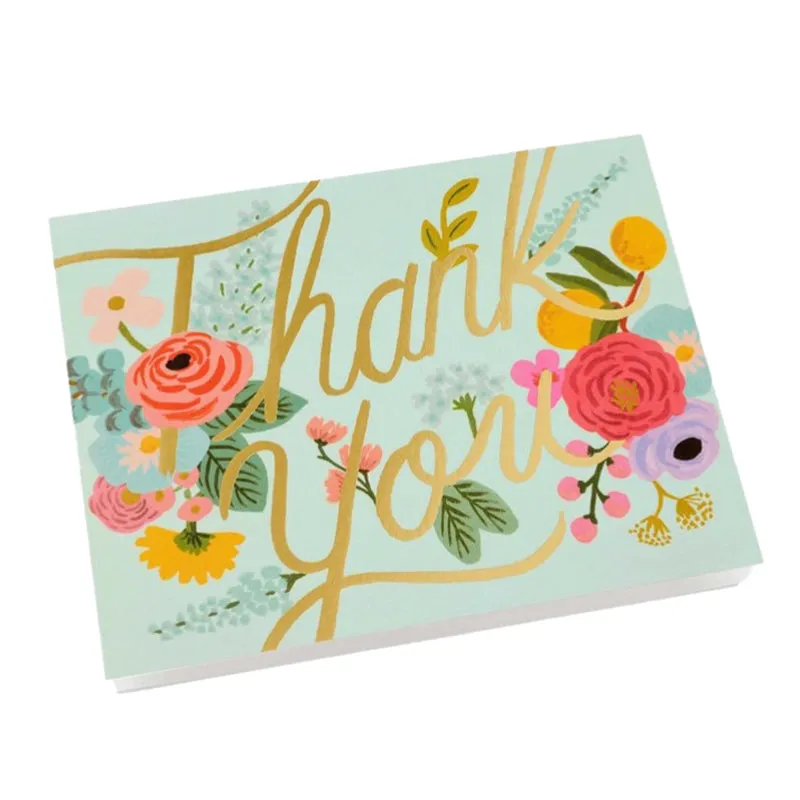 RIFLE PAPER CO. | Mint Garden Thank You Card