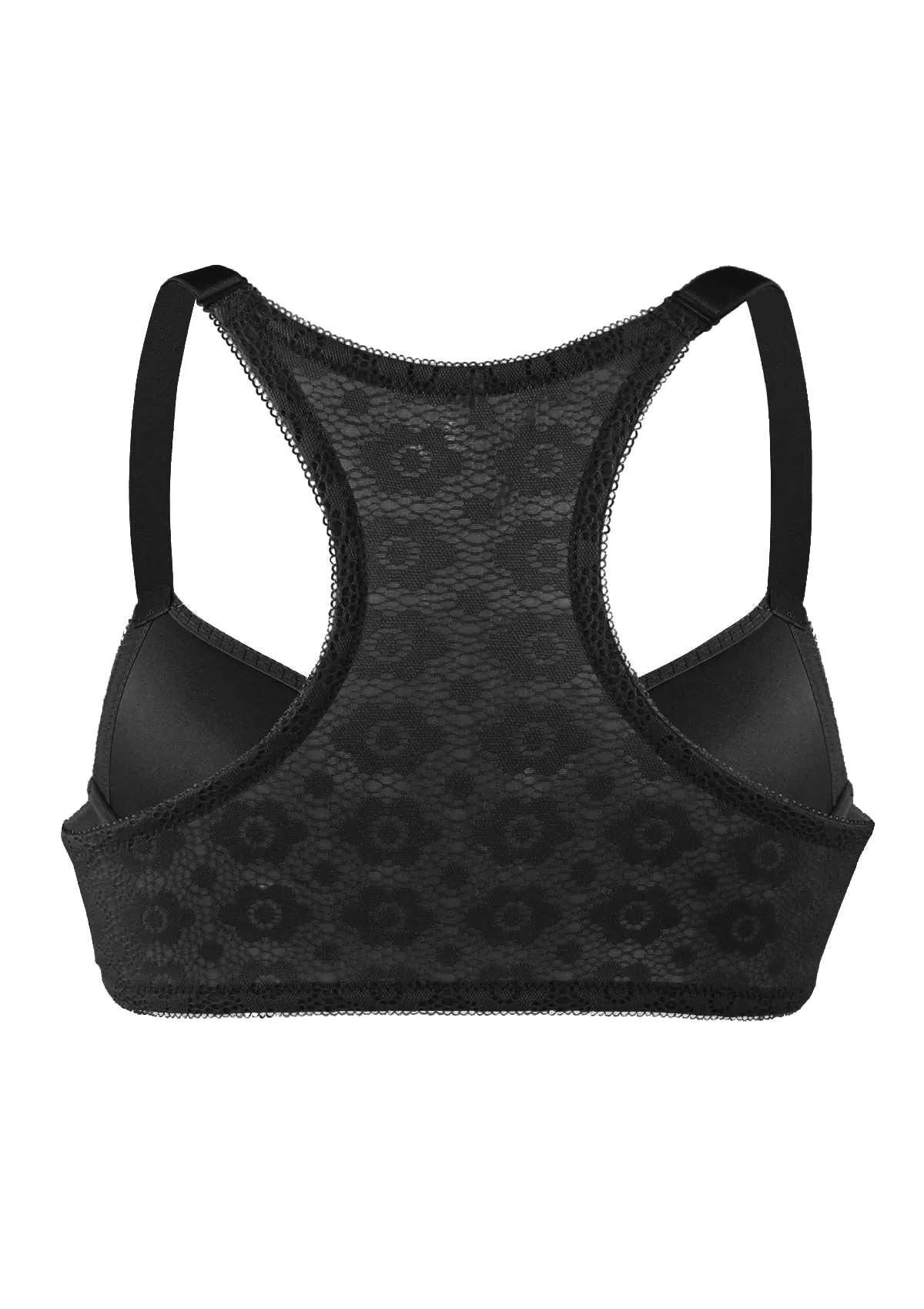 Serena Front-Close Lace-Back Underwire Bra