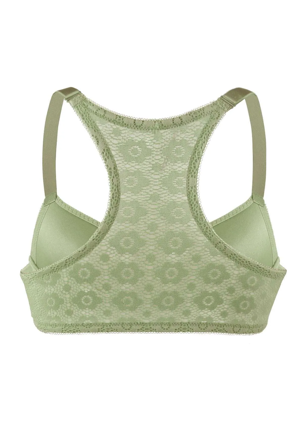 Serena Front-Close Lace-Back Underwire Bra