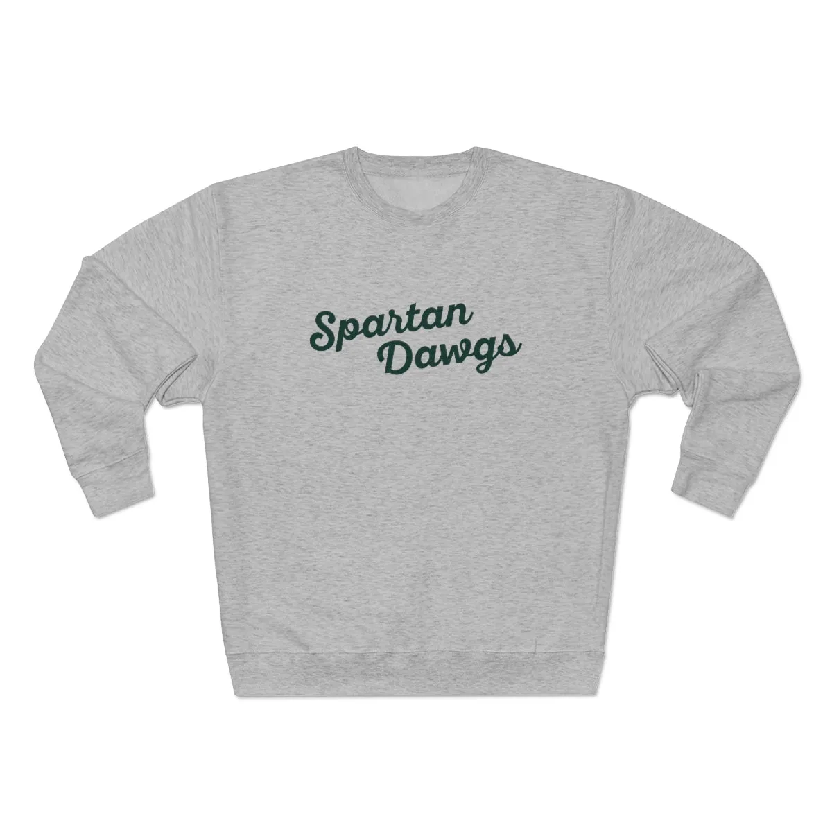 Spartan Dawgs Script Crewneck