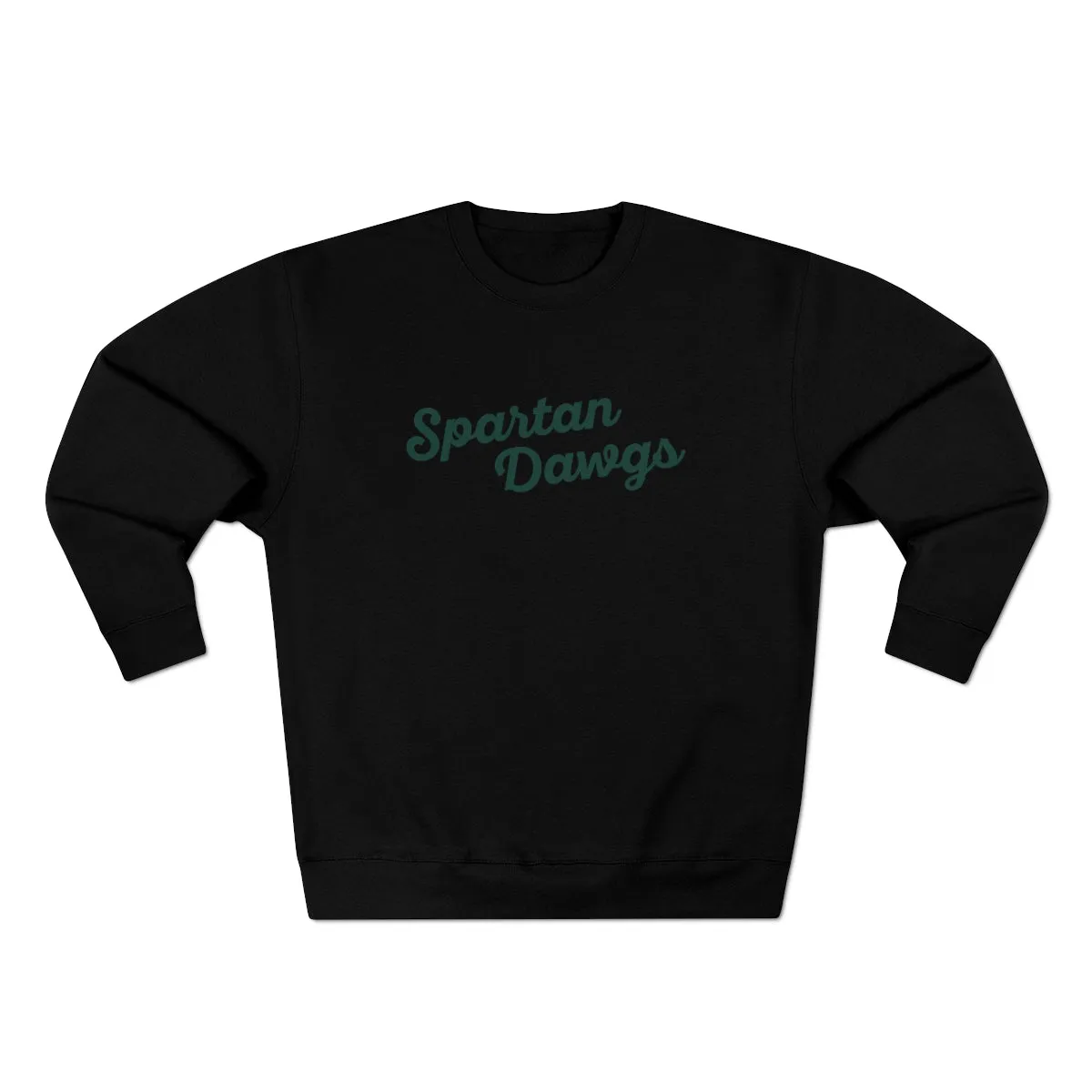 Spartan Dawgs Script Crewneck